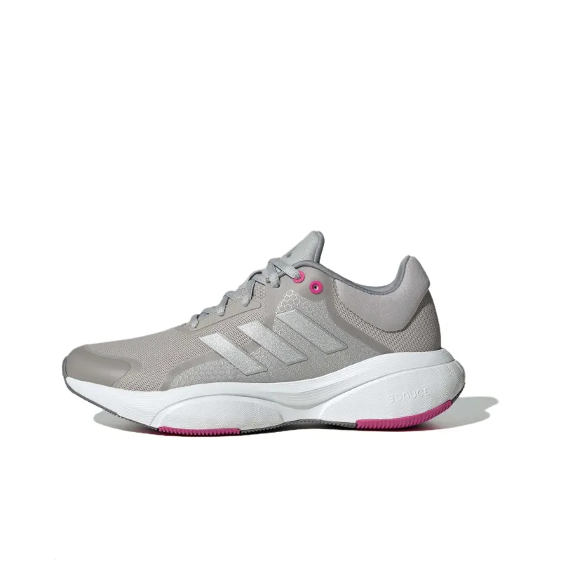 Adidas Response Slip Resistant Low Top Running Shoes Women's Gray-0