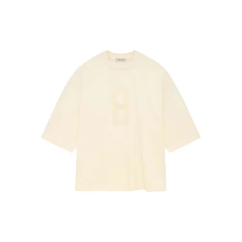 Fear Of God T-Shirts Unisex Cream