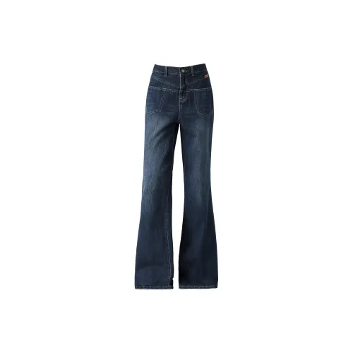 ONE MORE＊ Jeans Women's Dark Color