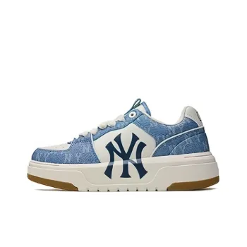 MLB Chunky Liner 24SS Low Top Skateboard Shoes Unisex Light Blue