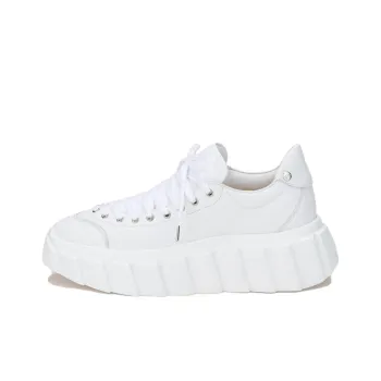 AGL Blondie Ties Leather Sneakers Women's