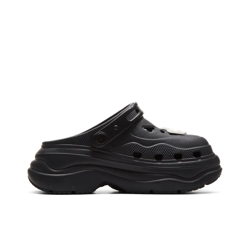 PEAK Taichi Height Increasing Shoes Clogs Women's All Black-1
