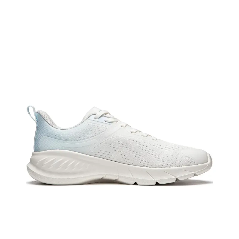 LiNing Low Top Casual Running Shoes Women's White Blue-1