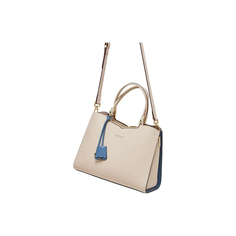 Geshiman Cow Leather One Shoulder Crossbody Handbag Regular Women's Royal Blue/Ecru/Beige Apricot/Burgundy-5