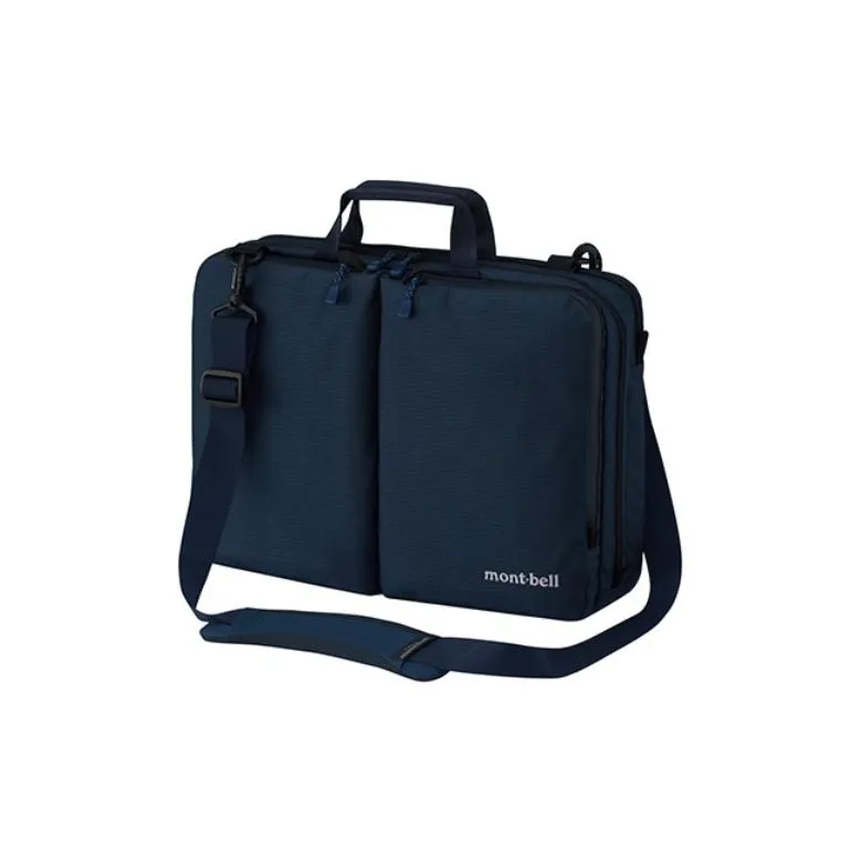 MONTBELL Nylon Shoulder Bag, Crossbody Bag, Handbag Unisex Dark Marine Blue-0
