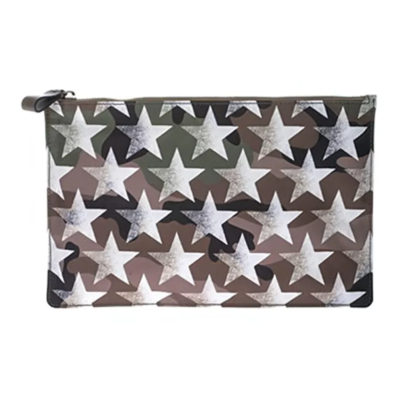 Valentino Fabric Wallets Clutches Men's Camouflage-0