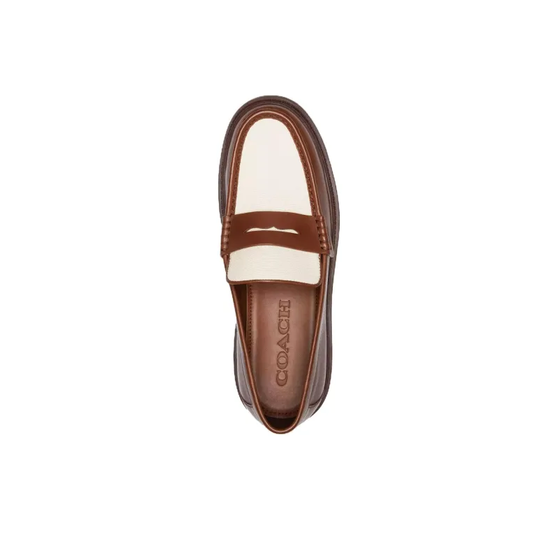 COACH Cooper Leather Loafers-3