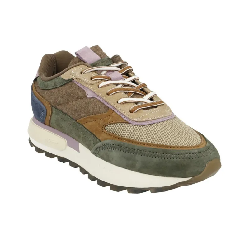 HOFF Cushioned Slip Resistant Low Top Casual Shoes Women's Green Brown Blue-2