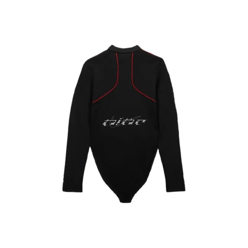 Nike X Megan Thee Stallion Women's Long Sleeve Bodysuit Black-1