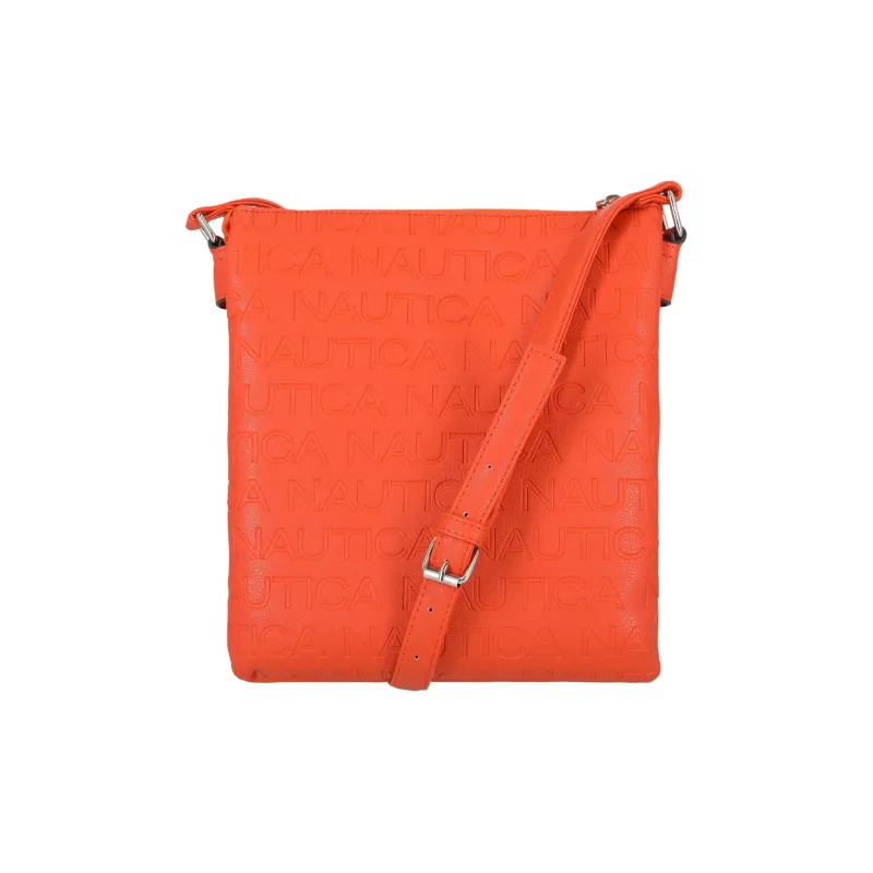 NAUTICA Polyvinyl Chloride Shoulder Bag Crossbody Bag Women's Orange-3