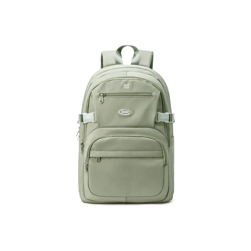QING QI ZHE Fabric Backpack Laptop Bag Backpack Regular Unisex Black/Ecru/Blue/Purple/Gray/Green-26