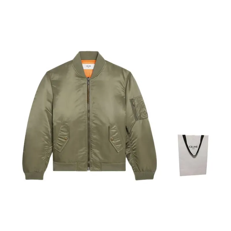 CELINE Jackets & Coats Men's Green-2