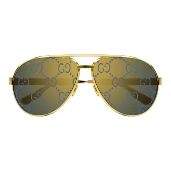 GUCCI Gg Aviator Frame Sunglasses