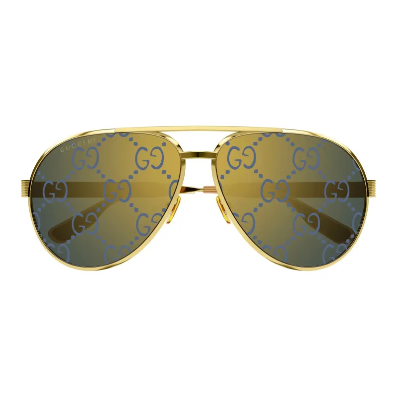 GUCCI Gg Aviator Frame Sunglasses-0