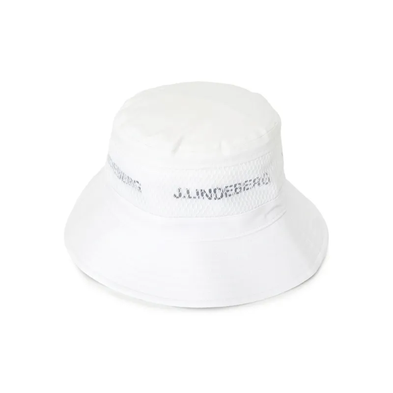 J.Lindeberg Polyester, Elastane Bucket Hats Men's White-1
