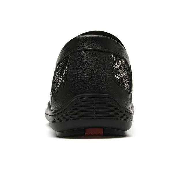 DILIKAN Loafers Men Black/White-13