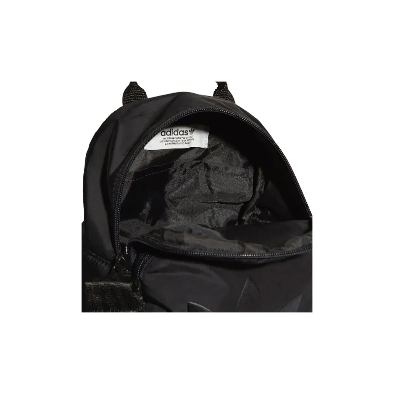 Adidas Originals Polyester Backpack Mini Women's Pure Black-4
