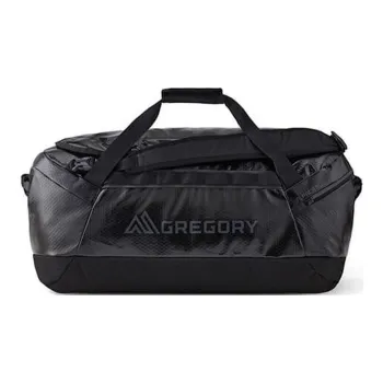 GREGORY Recycled Polyester Shoulder Bag, Crossbody Bag, Handbag, Travel Bag Unisex Obsidian Black