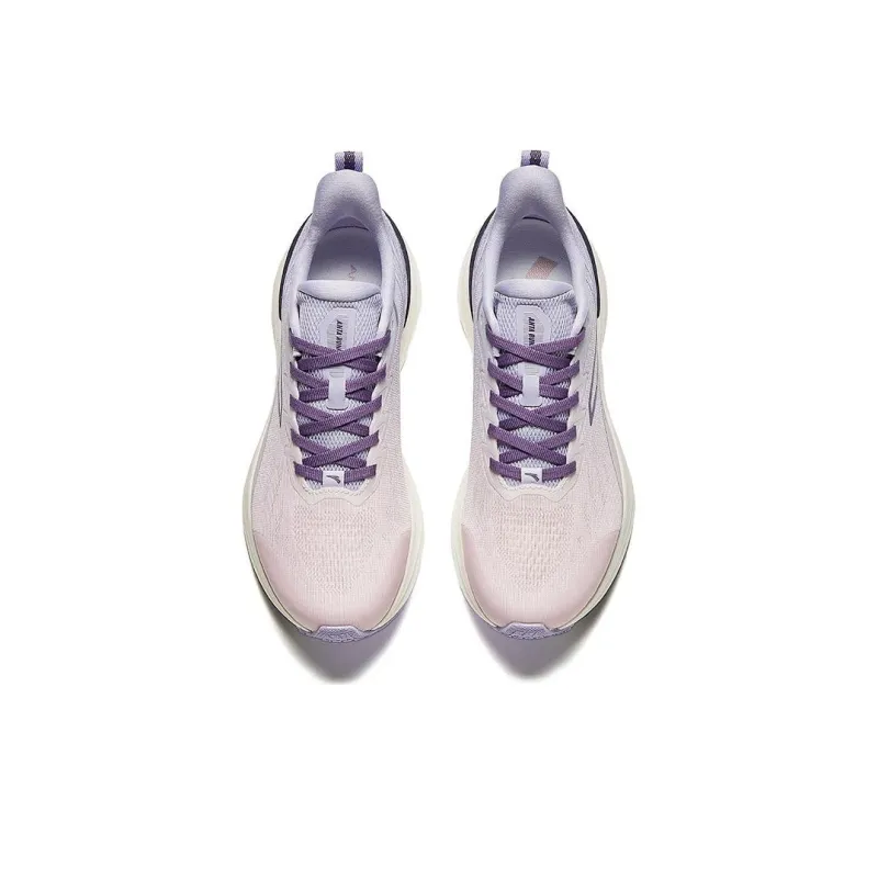 Anta Wear resistant And Lightweight Low Top Running Shoes Women's Purple Pink-1