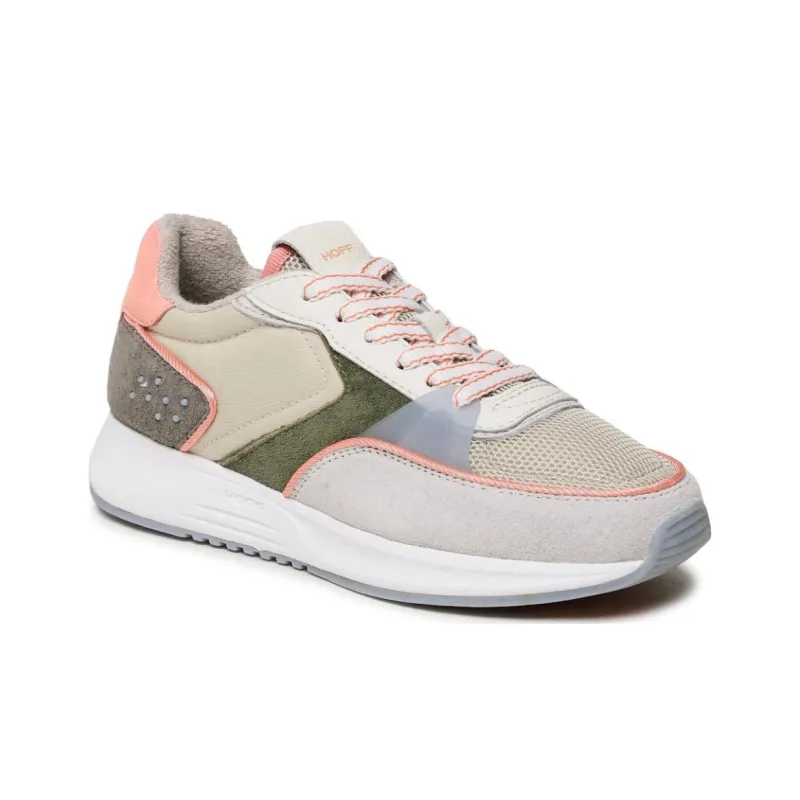 HOFF Pilsen Cushioning Wear Resistant Low Top Casual Shoes Women's Beige Gray-2