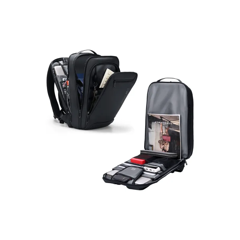 FENRUIEN Oxford Backpack Large Size Men's Black-1