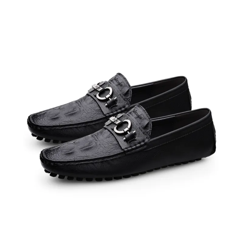 Wen Nai Beanie Shoes Men's Black-3