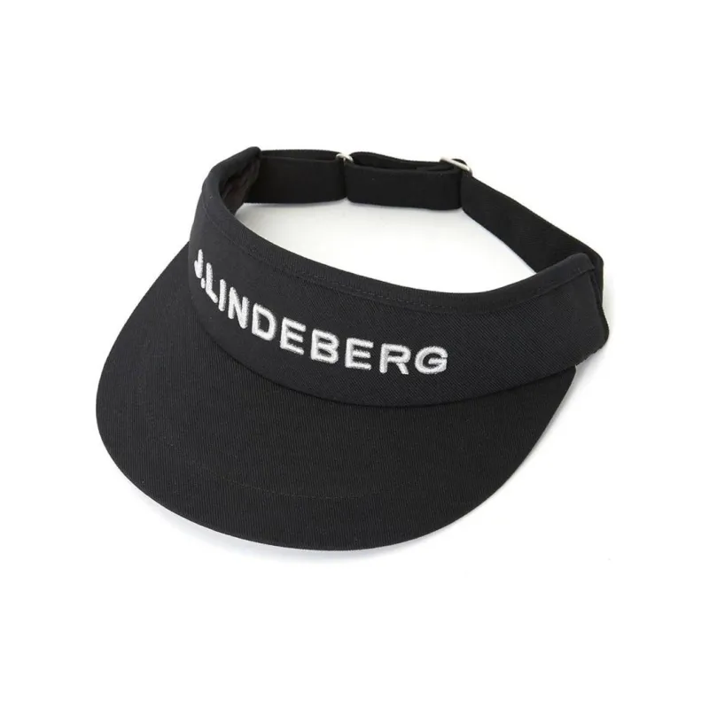 J.Lindeberg Polyester Sun Protection Hats Men's Black-0