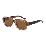 Bright Light Tea Base with Tea Brown Frame and Tea Brown Lens