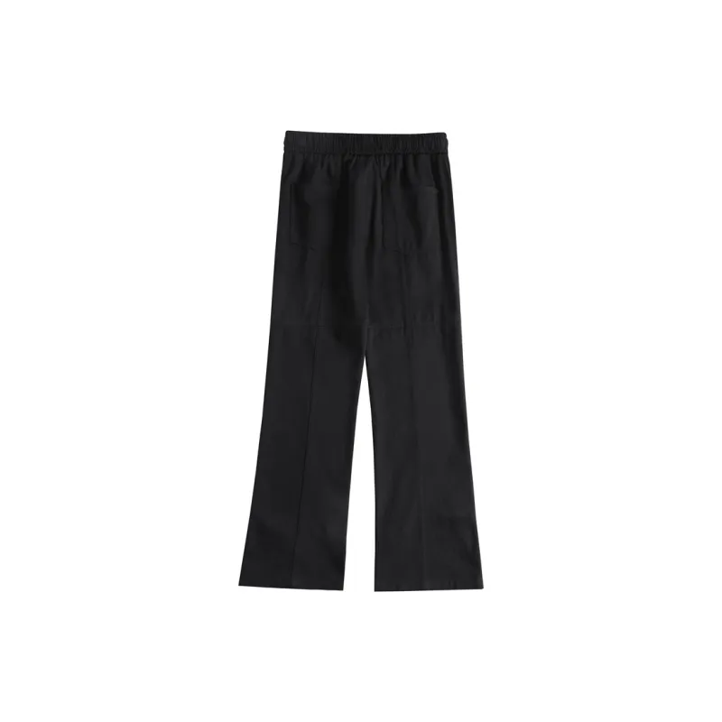 PAINT STAIN Casual Pants Unisex White-1