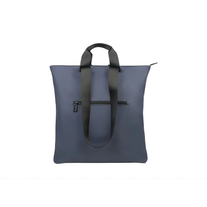 TUCANO PU GOMMO Portable One Shoulder Computer Commuter Bag Unisex Black/Olive Green/Light Cyan/Navy Blue-12