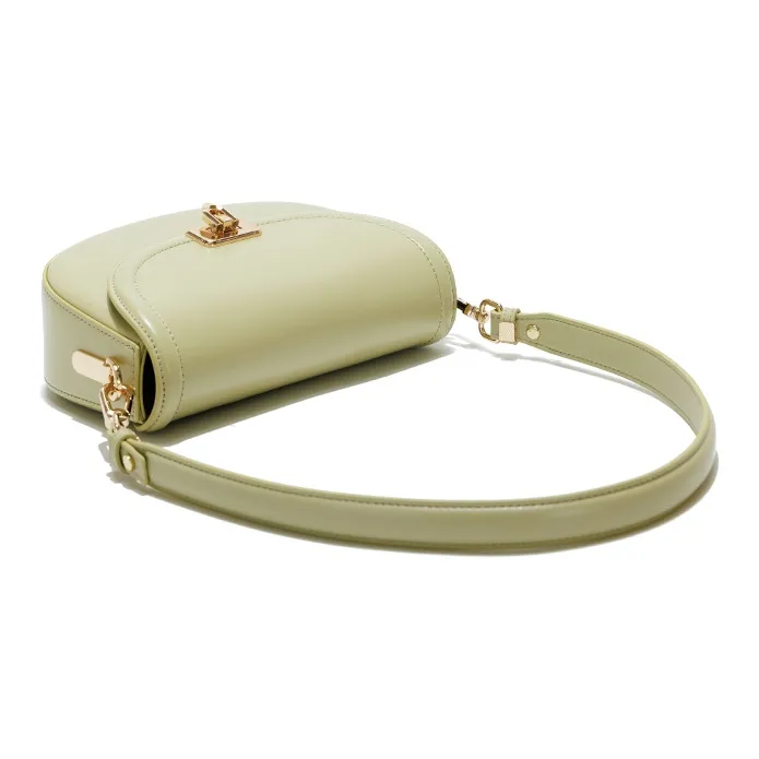 GXFMOD Cow Leather Saddle Bag, Crossbody Bag, Shoulder Bag Women's Multicolor-4