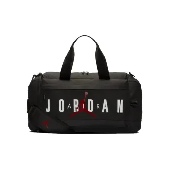 Jordan Polyester Travel Bags Gym Bags Large Size Unisex Black