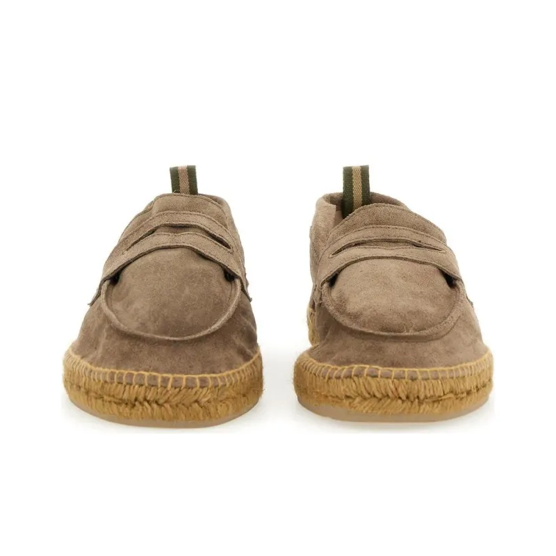 Castañer Braided-raffia Suede Espadrilles-2