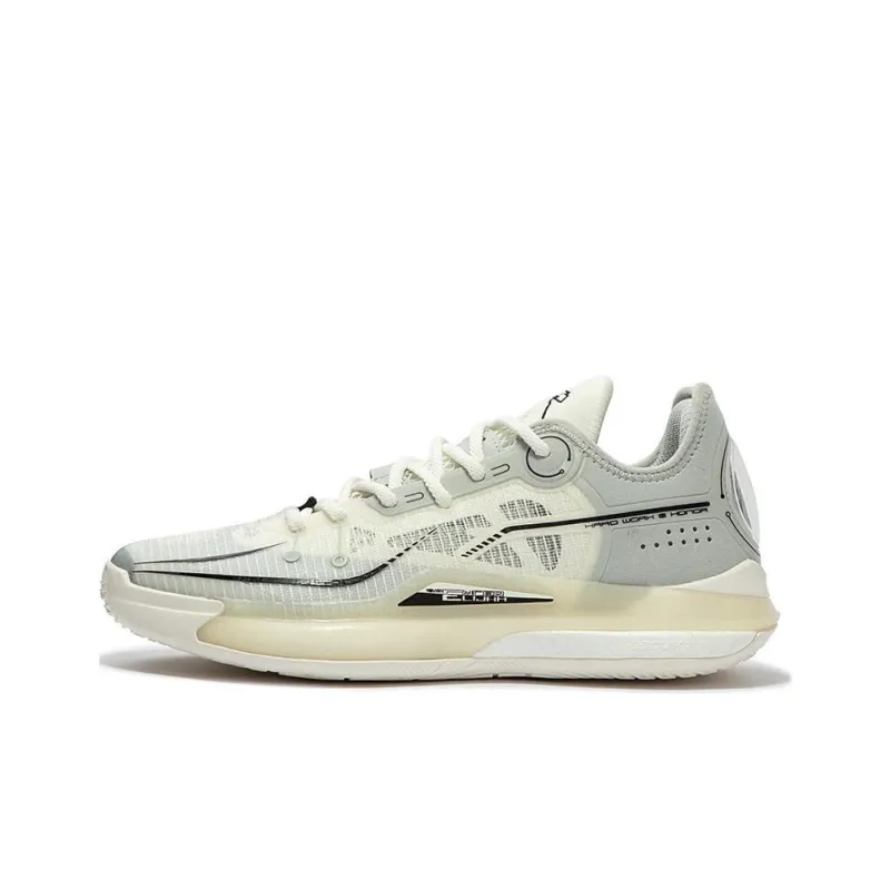 361° DVD2 Spencer Dinwiddie DVD2 SE Slip Resistant Low Top Basketball Shoes Men's Beige Gray-0