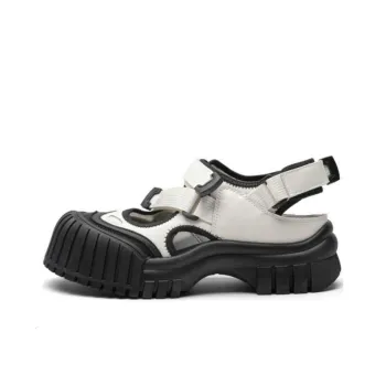 TOOMANYSHOES Beach Sandals Women's Ecru