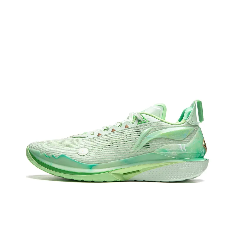 LINING JB2 Basketball Shoes Men Low Top Ethereal Fruit Green-0