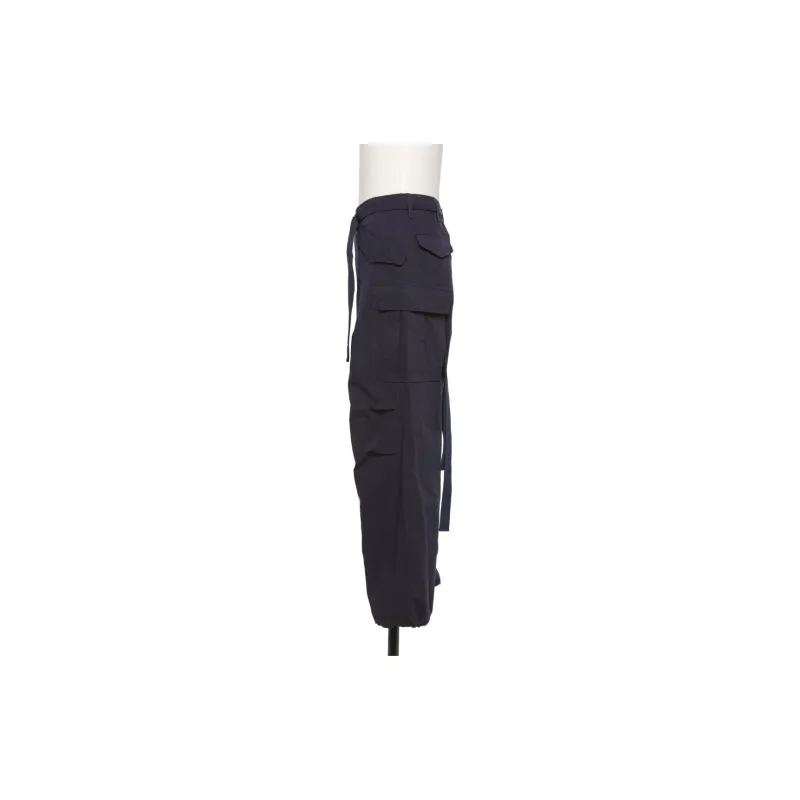 Sacai Cargo Pants Men's Marine Blue-2