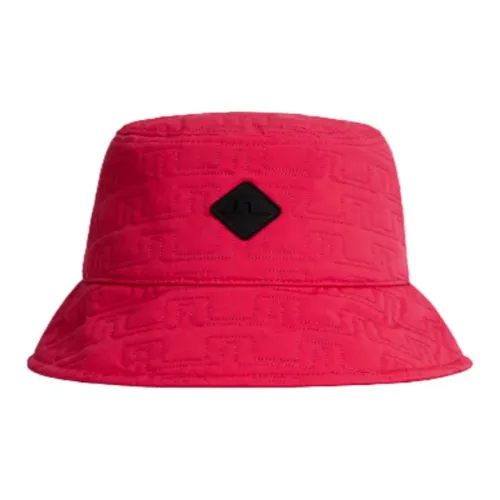 J.Lindeberg Polyester Bucket Hats Women's Rose Red
