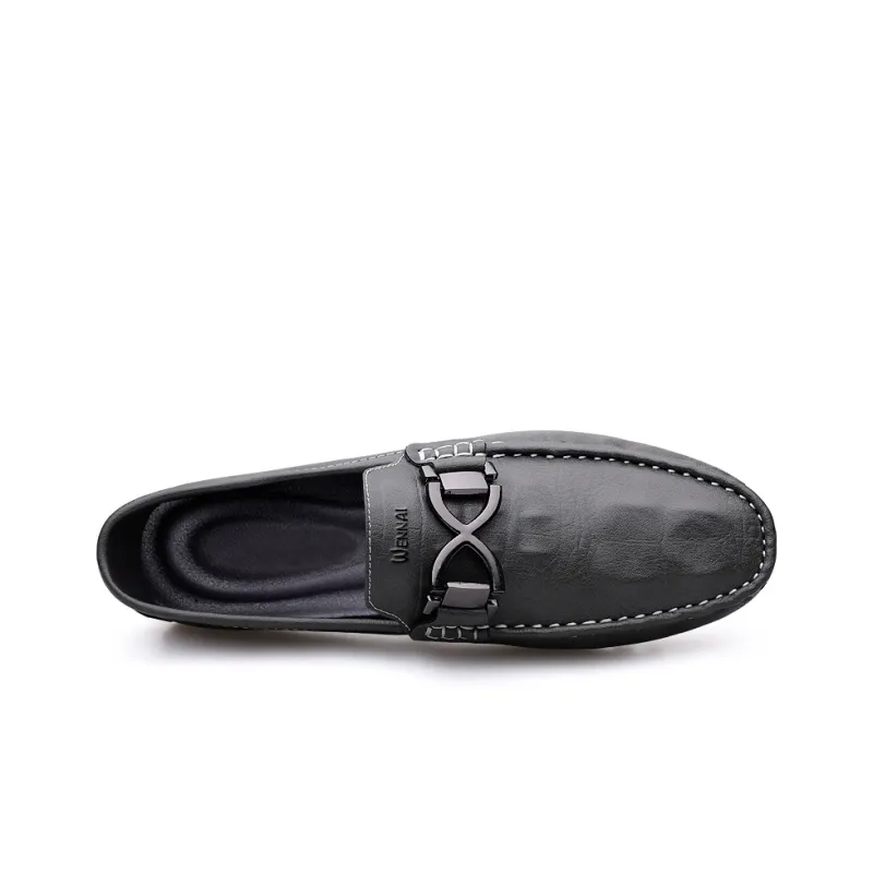Wen Nai Beanie Shoes Men's Gray-3