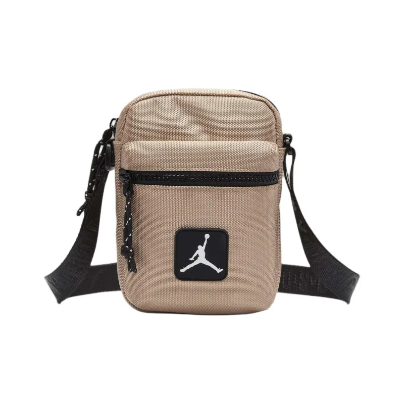 Jordan Polyester Shoulder Bag Crossbody Bag Regular Unisex Dark Brown-0