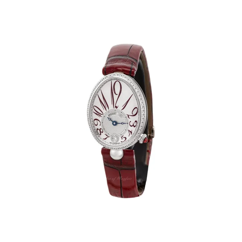 BREGUET REINE DE NAPLES Automatic Mechanical Movement Women's Watch Watch 36.5*28.45mm White Dial-1