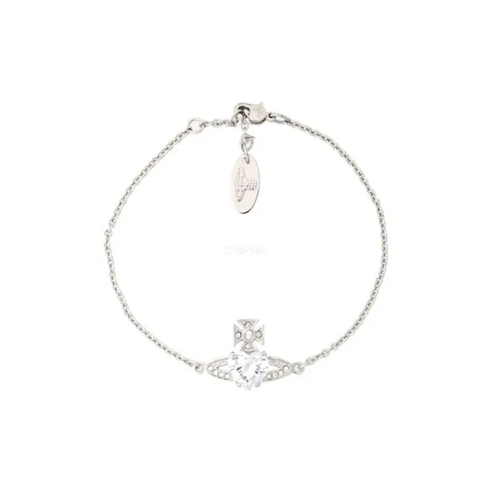 Vivienne Westwood Brass Bracelets Men's Silver-0