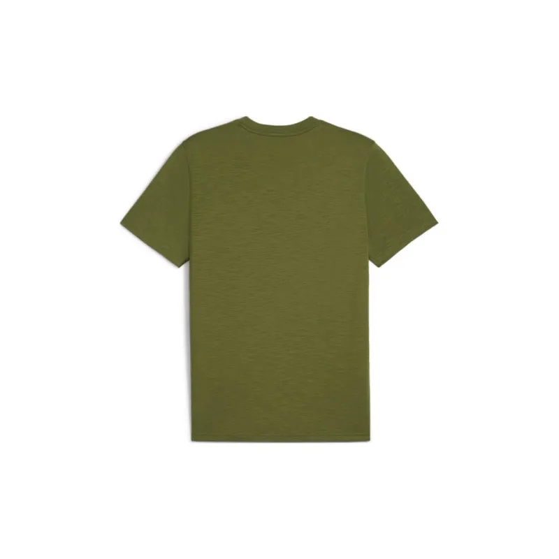 PUMA T-Shirts Men Olive Green-1