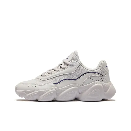 Erke Confession 3.0 Durable Breathable Low Top Casual Shoes Women's Morning Mist Purple