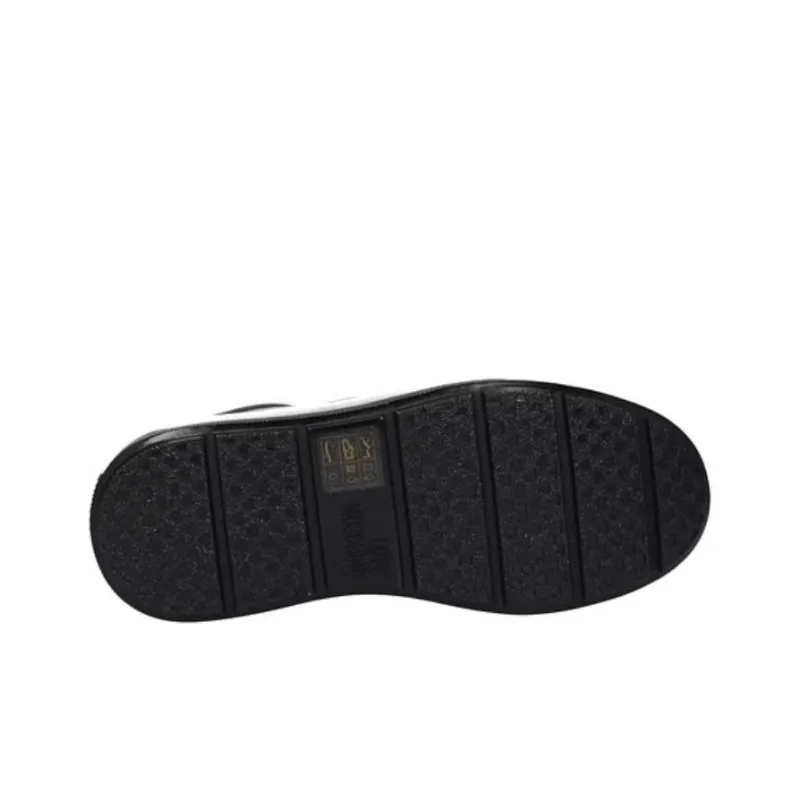 LOVE MOSCHINO Low Top Skateboard Shoes Women's Black-4