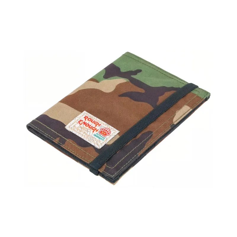 Rough Enough Nylon Fabric Card Holder Passport Holder Regular Unisex Camouflage-2
