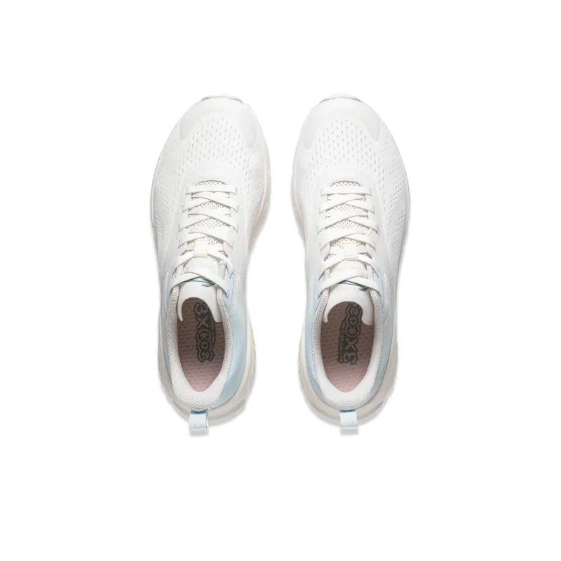 LiNing Low Top Casual Running Shoes Women's White Blue-4