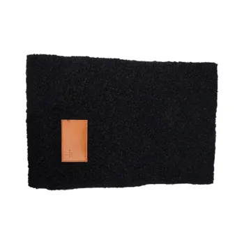 Forte Forte Logo Patch Fringed Scarf