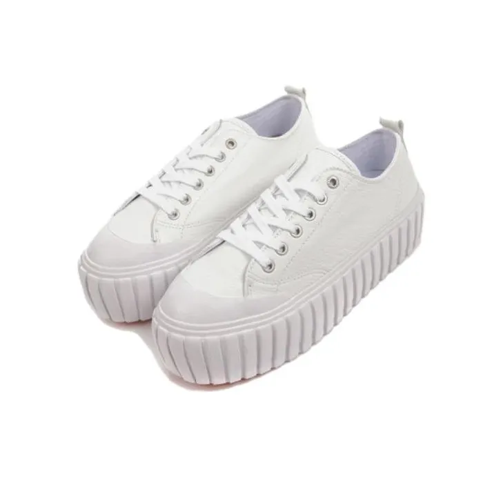 DIESEL S-Hanami Low-Top Skateboard Shoes Women's White-3