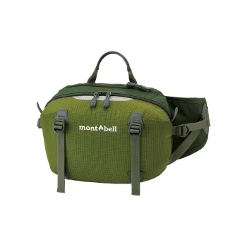MONTBELL Nylon Fanny Pack Regular Unisex Green